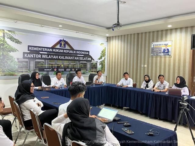Menuju Regulasi Berkualitas, Kemenkum Kalsel Gelar Rapat Evaluasi dan Perencanaan