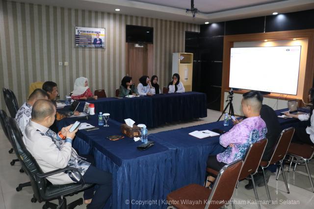 Perkuat Strategi Hukum Wilayah, Kemenkum Kalsel Evaluasi Program BPHN dan BSK di Wilayah