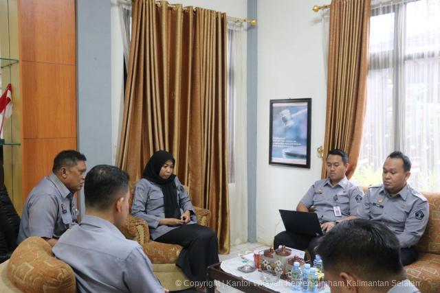 Rustam Sakka Inisiasi Optimalisasi Pemanfaatan TI untuk Pengelolaan Anggaran Kemenkum Kalsel