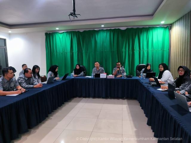 Kanwil Kemenkum Kalsel Tindak Lanjuti Pengisian ABK untuk Optimalisasi Kinerja