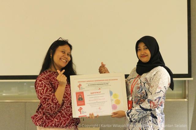 Ikuti Pelatihan Sertifikasi Mediator KI, Kanwil Kemenkum Kalsel Perkuat Kapasitas Penyelesaian Sengketa Non-Litigasi