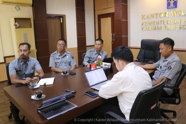 Masuki Tahap Penilaian, Kanwil Kemenkum Kalsel Perkuat Komitmen Tingkatkan Maturitas SPIP 2026