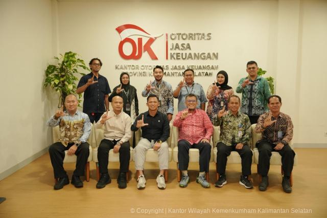 Perkuat Sinergi Tangani Keuangan Ilegal, Kanwil Kemenkum Kalsel Dorong Penguatan Regulasi