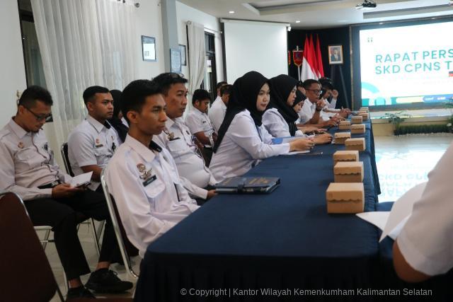 rapat persiapan SKD 13