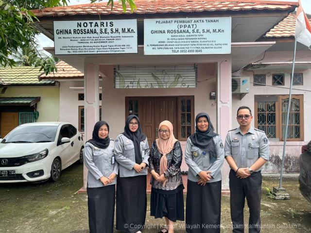 Kemenkum Kalsel Laksanakan Audit PMPJ pada Notaris di Kabupaten Tapin